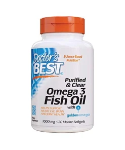 Purified & Clear Omega 3 Fish Oil