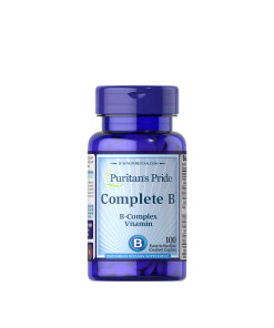 Puritan's Pride Complete B (Vitamin B Complex) (100 Caplets)