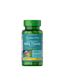 Puritan's Pride Milk Thistle Standardized 175 mg (Silymarin) (100 Capsules)