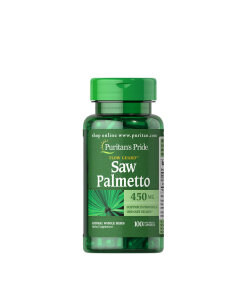 Puritan's Pride Saw Palmetto 450 mg (100 Capsules)
