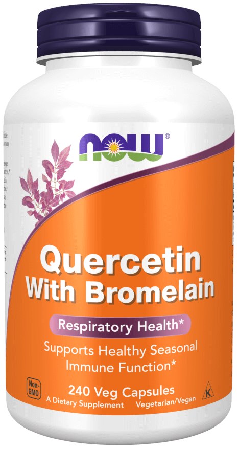 Quercetin with Bromelain - 240 vcaps