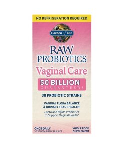 Raw Probiotics Vaginal Care (Shelf-Stable) - 30 vcaps