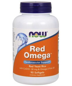 Red Omega (Red Yeast Rice) - 90 softgels
