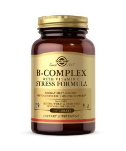 SOLGAR B-Complex with Vitamin C (100 tabs)