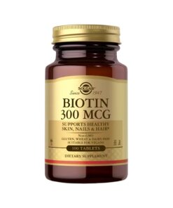 SOLGAR Biotin 300 mcg (100 tabs)