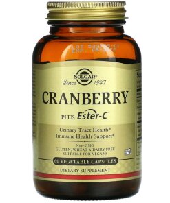 SOLGAR Cranberry plus Ester C (60 caps)
