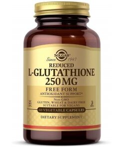 SOLGAR Reduced L-Glutathione 250 mg (60 caps.)