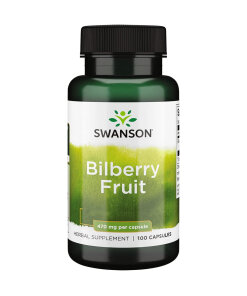 SWANSON Bilberry Fruit 470mg 100kaps