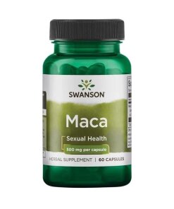 SWANSON Maca extract 500mg 60 kaps