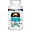 Source Naturals Acetyl-L-Carnitine & Alpha-Lipoic Acid 650mg 60 Veg. Tablets