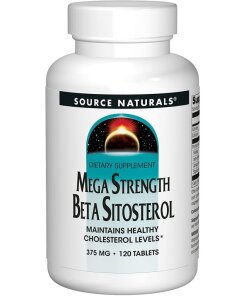 Source Naturals Mega Strength Beta Sitosterol 375mg 120 Veg. tablets
