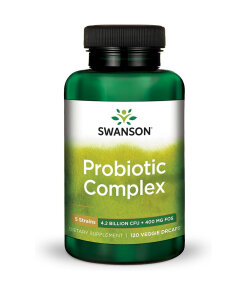 Swanson Probiotic Complex 4.2 Billion CFU 120 veg. capsules