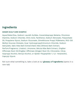 The Body Shop Ginger Scalp Care Shampoo (250 ml)