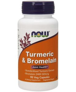 Turmeric & Bromelain - 90 vcaps