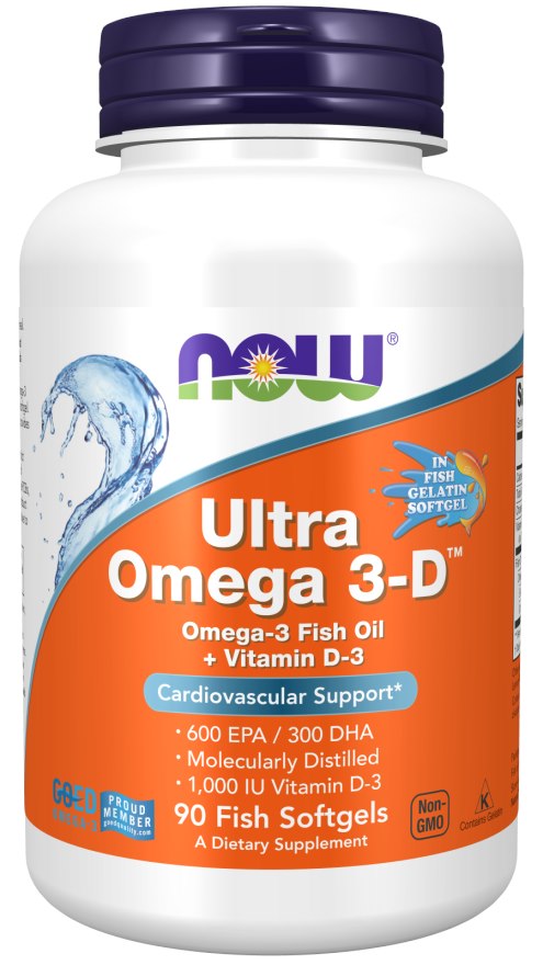 Ultra Omega 3-D with Vitamin D-3 - 90 softgels