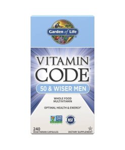 Vitamin Code 50 & Wiser Men - 240 vcaps