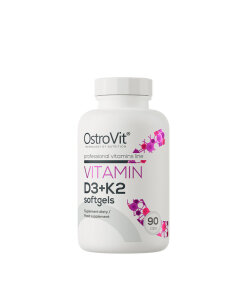 Vitamin D3 + K2 - 90 softgels