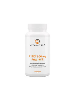Vitaworld Krill Oil Antarctica 500 mg (100 Capsules)