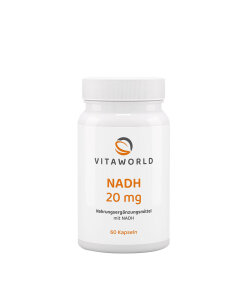 Vitaworld NADH 20 mg (60 Capsules)
