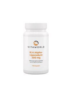 Vitaworld R (+) Alpha Lipoic Acid 200 mg (100 Capsules)
