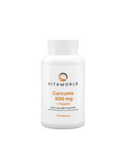 Vitaworld Turmeric 500 mg (120 Capsules)