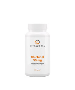Vitaworld Ubiquinol 50 mg (120 Capsules)