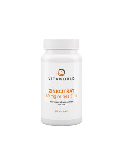 Vitaworld Zinc Citrate 30 mg (60 Capsules)