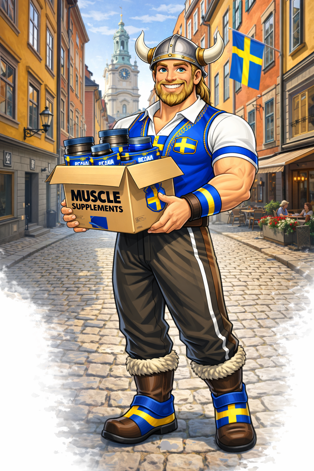 musclesupplements leverans