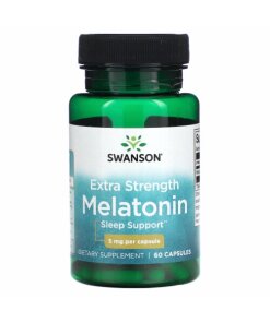 Swanson - Melatonin 5 mg, 60 kapslar