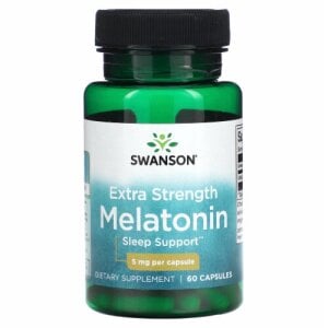 Swanson - Melatonin 5 mg, 60 kapslar