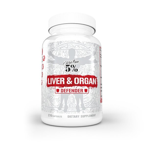 5% Nutrition - Liver & Organ Defender - Legendary Series - 270 caps