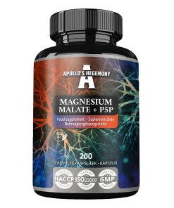 Apollo's Hegemony - Magnesium Malate + P5P - 200 caps