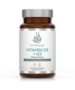 Cytoplan - Vitamin D3 + K2 - 60 vcaps