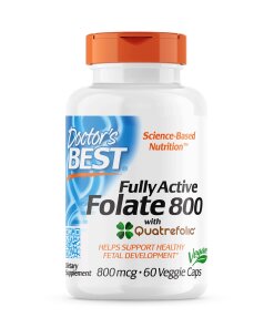 Doctor's Best - Fully Active Folate 800 with Quatrefolic