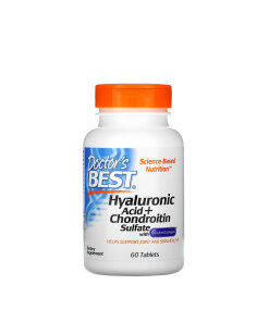 Doctor's Best - Hyaluronic Acid + Chondroitin Sulfate with BioCell Collagen - 60 tablets