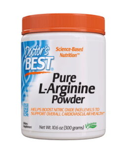 Doctor's Best - Pure L-Arginine Powder - 300g