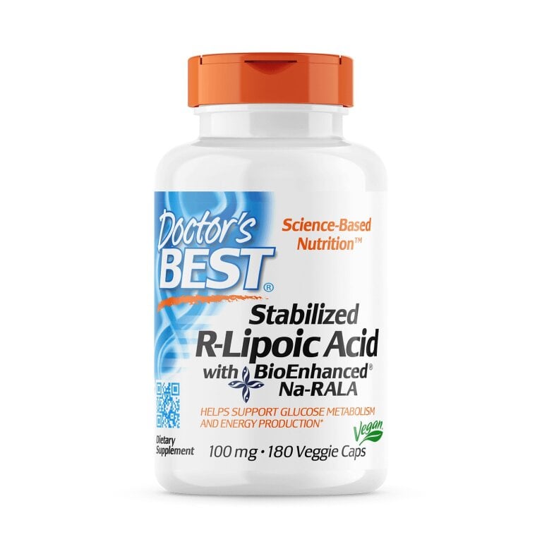 Doctor's Best - Stabilized R-Lipoic Acid with Na-RALA