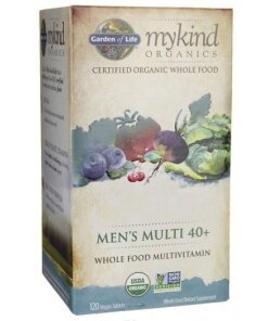 Garden of Life - Mykind Men's Multi 40+ - 120 vegan tablets