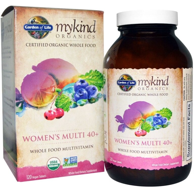 Garden of Life - Mykind Women's Multi 40+ - 120 vegan tablets