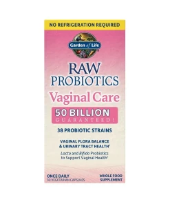 Garden of Life - Raw Probiotics Vaginal Care (Shelf-Stable) - 30 vcaps