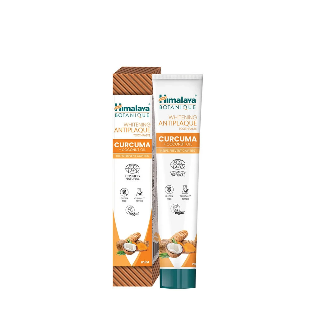 Himalaya - Whitening Antiplaque Toothpaste Curcuma + Coconut Oil
