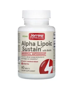 Jarrow Formulas - Alpha Lipoic Sustain with Biotin - 60 tabs