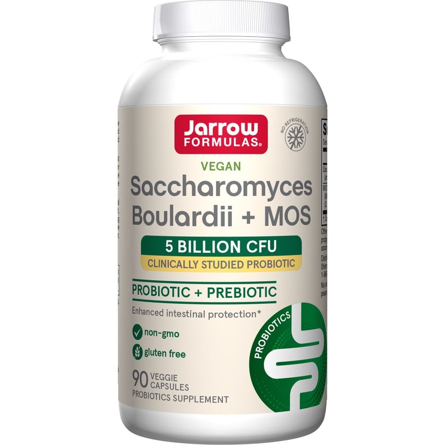 Jarrow Formulas - Saccharomyces Boulardii + MOS - 90 vcaps