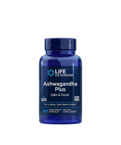 Life Extension - Ashwagandha Plus Calm & Focus - 60 vcaps