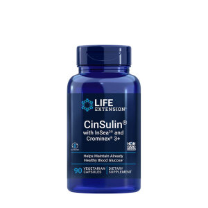 Life Extension - CinSulin with InSea2 & Crominex 3+ - 90 vcaps