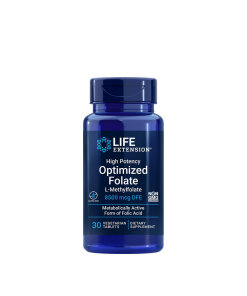 Life Extension - High Potency Optimized Folate - 30 vegetarian tabs