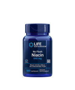 Life Extension - No Flush Niacin - 100 caps