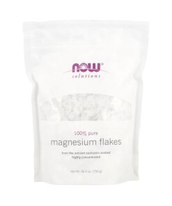 NOW Foods - 100% Pure Magnesium Flakes - 750g