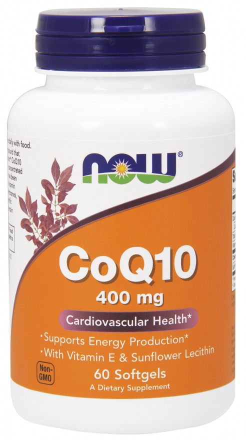 NOW Foods - CoQ10 with Lecithin & Vitamin E