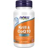 NOW Foods - Krill & CoQ10 - 60 softgels